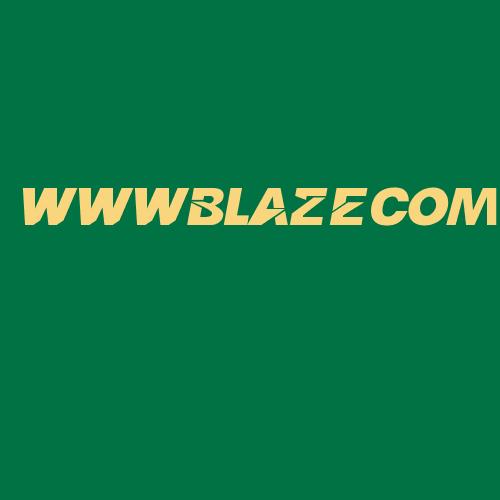 Logo da WWWBLAZECOM